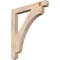 Ekena Millwork Legacy Craftsman Smooth Bracket, Douglas Fir, 3 1/2"W x 32"D x 36"H BKT04X32X36LEC04SDF - alternate 1